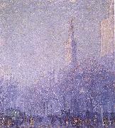 F Usher De Voll Madison Square Sweden oil painting reproduction